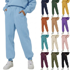 <span class=keywords><strong>Pantaloni</strong></span> da Jogging in Pile per Donna, Vestibilità Comoda, Vita Elastica <span class=keywords><strong>con</strong></span> <span class=keywords><strong>Tasche</strong></span> <span class=keywords><strong>Laterali</strong></span>, OEM <span class=keywords><strong>Pantaloni</strong></span> Jogger in Cotone Pesante per Donna - Product Image 5