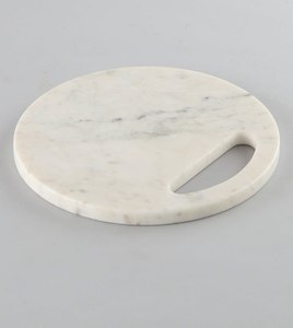 Planche à découper en marbre naturel de haute qualité, en forme de poisson, avec poignée, rectangulaire, ustensile de cuisine au meilleur prix - Product Image 3