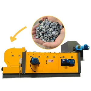 PET flakes recycling removes internal stainless steel springs and aluminum to ensure purity of HDPE, PP, ABS for secondary use