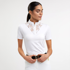 Chemise d'équitation personnalisée pour femme, best-seller, avec logo sur mesure, sous-vêtement équestre pour l'équitation - Product Image 1