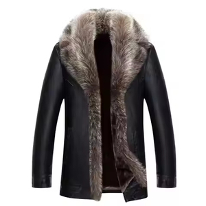Best Selling New Stylish <b>Men's</b> Street Wear PU <b>Leather</b> <b>Jackets</b> Breathable Customized Design OEM/ODM Service - Product Image 4