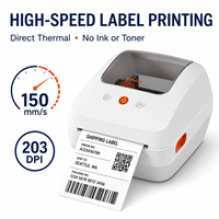 AIYIN AS240 thermique 203dpi pour 4x6 imprimante bordereau de route code à barres étiquette autocollants adresse expédition imprimante pour la logistique Stock