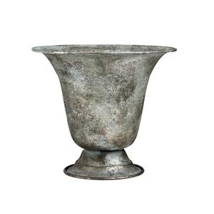 Pot de fleur en métal antique blanc du fabricant indien enduit de poudre pour la maison hôtels jardin salon décorations bas prix - Product Image 5