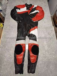 Combinaison de moto 100% imperméable en cuir pour motocycliste, course, protection de votre conduite, vêtements de course automobile pour moto - Product Image 2