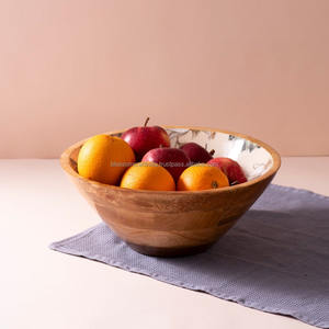 Bol en bois de manguier de qualité supérieure, design élégant fait main, parfait pour les cuisines modernes, la table à manger, le service des aliments, l'utilisation domestique - Product Image 2