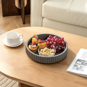 Plateau en bois fait main, plateau en bois pour la décoration de table d'entrée, plateau de service en bois de luxe, approvisionnement en gros, exportations Zahid Royaume-Uni - Product Image 6