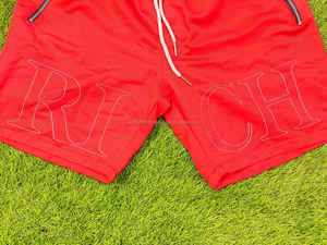 Men's Custom Printed Logo Solid <b>Nylon</b> Windbreaker <b>Shorts</b> Plus Size Sport Running Apparel For Autumn Summer - Product Image 2