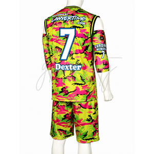เสื้อบาสเก็ตบอลในเมืองถุงมือบาสเก็ตบอลเครื่องแบบลูกมืออาชีพเสื้อบาสเก็ตบอลแห้งเร็วระบายอากาศได้ดี - Product Image 2
