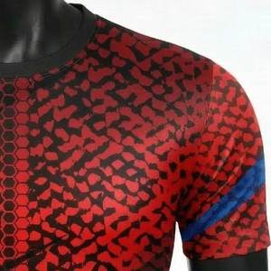 Camiseta Deportiva Personalizada para Hombre, de Microfibra de Secado Rápido, 100% Algodón, con Logotipo Bordado y Parches - Product Image 5