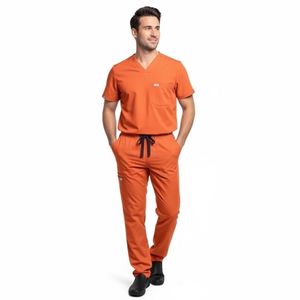 Uniforme Médico Personalizado con Logotipo para Hombre, Traje Quirúrgico de Algodón, Proveedor de Ropa Médica OEM, Uniformes Quirúrgicos Transpirables - Product Image 5