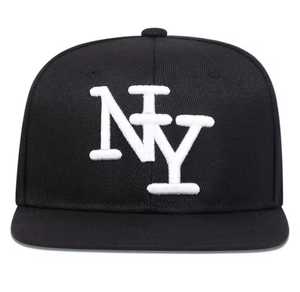 Logo Snapback <b>Cap</b> Unisex Street Style Cotton <b>Baseball</b> Hat Flat Brim Casual Spring Autumn Adult 58-60CM Breathable - Product Image 2