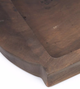 Bandeja de Madera Rectangular Vintage para Servir Comida con Mango, Bandeja Multiusos de Bambú, Bandejas para Servir Comida - Product Image 3