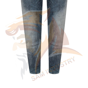 New Arrival OEM Serviced <b>Summer</b> Men's Denim <b>Pants</b> Unique Design High Street Style High Quality Men Denim <b>Pants</b> - Product Image 5