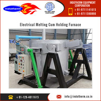 Fourneau de fusion d'aluminium électrique Indotherm 36 kWh, à commande thyristor, type résistance, pour fonderie, économie d'énergie, 100 kg/h, ISO9001