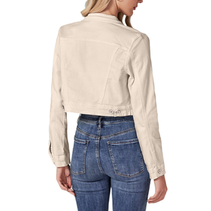 Waterproof <b>Custom</b> Wholesale price new arrival Women <b>Denim</b> <b>jacket</b> high demanding sustainable Hot Sale soft Women <b>Denim</b> <b>jacket</b> - Product Image 2
