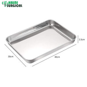 Plateau à instruments chirurgicaux stériles en acier inoxydable pour salle d'opération hospitalière et laboratoire médical à vendre - Product Image 5