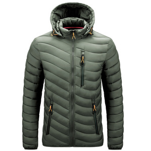 Veste d'hiver pour homme de haute qualité, coupe-vent, doudoune, veste matelassée, grande taille, veste en polaire personnalisée, veste longue pour homme - Product Image 6