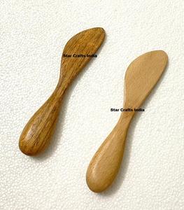 Couteau à beurre en bois de haute qualité à prix de gros, couteaux à beurre en bois personnalisés, couteau en bois acceptant la gravure laser, logo personnalisé - Product Image 1