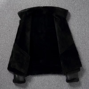 OEM Custom Design <b>Winter</b> PU Leather <b>Jacket</b> <b>Men</b> Warm Multi-pocket Leather Coat Outwear Leather <b>Jackets</b> Breathable With OEM - Product Image 3