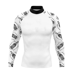 Global Export Women's MMA Rash Guard <b>Long</b> Sleeve Custom Gym Compression Shirt - Product Image 6