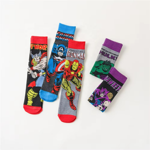 Calcetines de tubo súper divertidos de anime 2026, calcetines de héroe de dibujos animados, calcetines de punto para mujer - Product Image 1