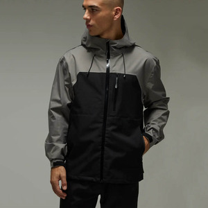 Veste coupe-vent pour homme, coupe classique, design personnalisé OEM, vêtements de sport, séchage rapide, légère, imperméable, softshell. - Product Image 1