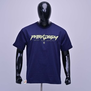 เสื้อยืดคุณภาพสูง 280 GSM ผ้าฝ้าย 100% พร้อมโลโก้สะท้อนแสงในที่มืด เสื้อยืดแฟชั่นสตรีทแวร์ทรงโอเวอร์ไซส์สั่งทำพิเศษ - Product Image 1