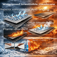 Sohi Langlebige Dachunterspannbahn Synthetische Dampfdurchlässige Wasserdichte Dachunterspannbahn Membran UV-Beständig für Gebäude