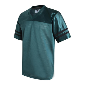 Ropa de Hockey sobre Hielo Unisex con Cuello en V, Manga Larga, Malla 100% Poliéster, Absorbe la Humedad, Impresión Digital con Nombre Personalizado, Secado Rápido - Product Image 1