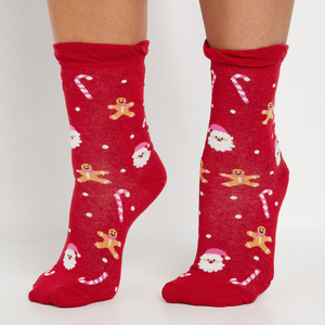 Premium <b>Women</b> Wool <b>Socks</b> <b>Warm</b> Soft Breathable Winter Thermal Knit Crew <b>Socks</b> for Casual Outdoor Daily Wear - Product Image 4