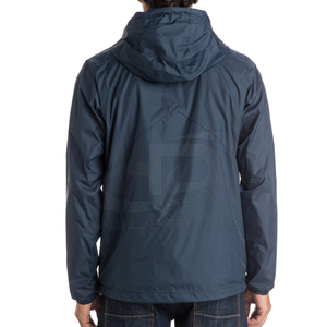 Oem Autumn Nylon Blue <b>Mens</b> Sports Custom Windbreak Running <b>Jacket</b> Windcheater /hooded Windbreaker <b>Jacket</b> <b>for</b> <b>Men</b> - Product Image 2