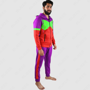 Chándal de Diseño Profesional con Paneles |   100% Algodón Crudo |   Ropa de Moda con Corte y Confección |   Fabricante Directo de Sialkot, Pakistán 2026 - Product Image 5
