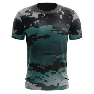 เสื้อยืดกีฬาแบบซับลิเมชั่นสีดำแดงไล่เฉดลายทีม - Product Image 6