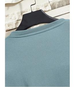 Nueva Colección, Servicio OEM, Sudadera Informal de Manga Larga con Estampado en el Hombro, Cómoda, de Algodón para Hombre, de Bangladesh - Product Image 3