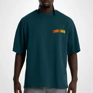 T-shirts personnalisés OEM pour hommes, 100% coton, col rond uni, logo imprimé, t-shirts unisexes de couleur unie - prix de gros pour t-shirts pour hommes - Product Image 4