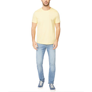 T-shirts en coton tricoté 100 % pour hommes, coupe décontractée, style streetwear hip-hop, sport et plein air, avec logo frontal – Vente en gros - Product Image 2