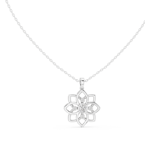 MINIMALIST LAB GROWN CUT DIAMOND <b>PENDANT</b> SET 18KT <b>SOLID</b> YELLOW <b>GOLD</b> RHODIUM PLATED ENGAGEMENT WEDDING PARTY VALENTINE GIFT - Product Image 5