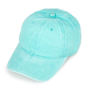 หมวกเบสบอลอะคริลิคสไตล์อเมริกันแบบวินเทจ ล้างทำความสะอาดได้ ระบายอากาศได้ดี พิมพ์ลายแบบรีดร้อน 5 แผง แบบทำเก่า - Product Image 1