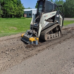 Efficient Terex Loader With Mulcher Attachment For <b>Brush</b> Management <b>Vegetation</b> Removal And Ground Clearing - Product Image 5