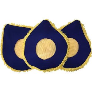 Panno in microfibra 3 pezzi, ricambio giallo, pulizia in 5 minuti, lavabile e riutilizzabile, per pareti, soffitti e battiscopa, detergente per la polvere - Product Image 1