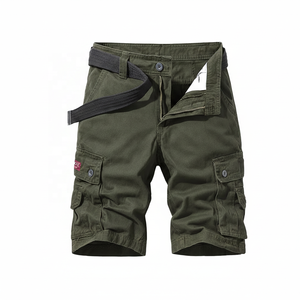 Shorts Premium de Estilo Urbano con Lavado Ácido, Algodón Personalizado de 260-300 GSM, Bajo Deshilachado Vintage, Shorts para Hombre - Product Image 3