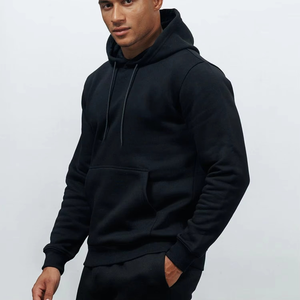 Sweat-shirts à capuche en polaire pour homme, coupe classique, écologiques, imperméables, décontractés - Product Image 1