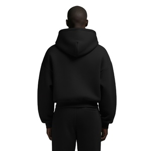 เสื้อฮู้ดดี้ผ้าเฟรนช์เทอร์รี่แบบสั่งทำพิเศษ น้ำหนัก 450 กรัม ผ้าฝ้าย 100% ทรงบ็อกซี่ ไหล่ตก ทรงโอเวอร์ไซส์ สำหรับผู้ชาย - Product Image 2