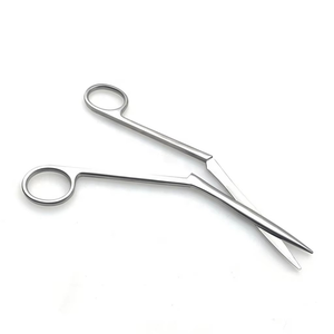 Tijeras Nasales Heymann Premium de 18 cm, Anguladas, de Acero Inoxidable, para Cirugía ORL, Rinoplastia, Septum, Turbinas, Instrumentos Quirúrgicos con Certificación CE ISO - Product Image 5