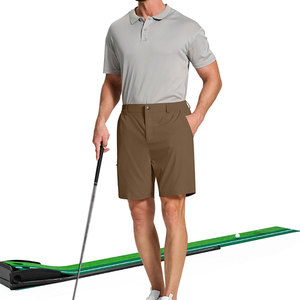 Men's Golf Shorts Lightweight Stretchable Waistband Polyester Spandex Blended Material Side And Back Pocket Wear Wholesale Short - Product Image 6
