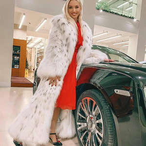 เสื้อโค้ทขนสัตว์เซเบิลฟ็อกซ์หรูหราสำหรับฤดูหนาวปี 2023 จาก Nesta Sports สำหรับผู้หญิงไซส์พลัส กันน้ำ ใส่ได้สองด้าน เป็นมิตรต่อสิ่งแวดล้อม - Product Image 5