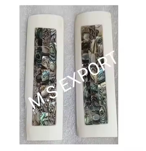 Plaques de corne de buffle brutes naturelles pour la fabrication de couteaux artisanaux DIY et la création de manches personnalisés - Product Image 1