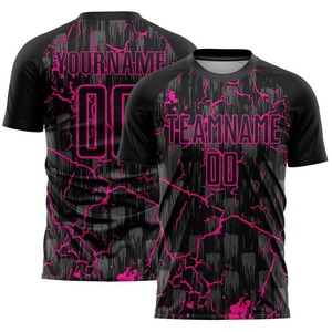 Camiseta de Entrenamiento de Fútbol para Hombre 2025 OEM, Tejido Transpirable de Spandex/Poliéster, Impresión por Transferencia de Calor, Nombre del Jugador Personalizado, Equipo Personalizado - Product Image 6
