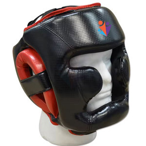 บริการ OEM หมวกป้องกันศีรษะสำหรับชกมวยระดับมืออาชีพ ขายดี สำหรับผู้ใหญ่ ดีไซน์ระบายอากาศได้ ปรับขนาดได้ เหมาะสำหรับฝึกซ้อม MMA ผลิตในปากีสถาน - Product Image 4