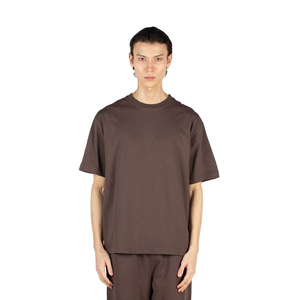 T-shirt en jersey à manches courtes et col rond pour homme, couleur unie, coupe ample, vêtements décontractés et prix raisonnables - Product Image 4